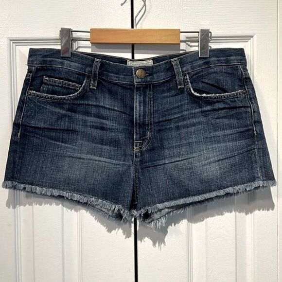Current Elliott “The Boyfriend “‎ Blue Denim Shorts Size 29 - Picture 1 of 10
